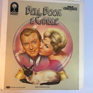 Bell Book &‎ Candle RCA Videodisc CED Movie James Stewart Kim Novak